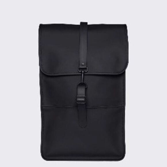 Rains Black Waterproof Backpack. New! NWT Unisex - Picture 1 of 5